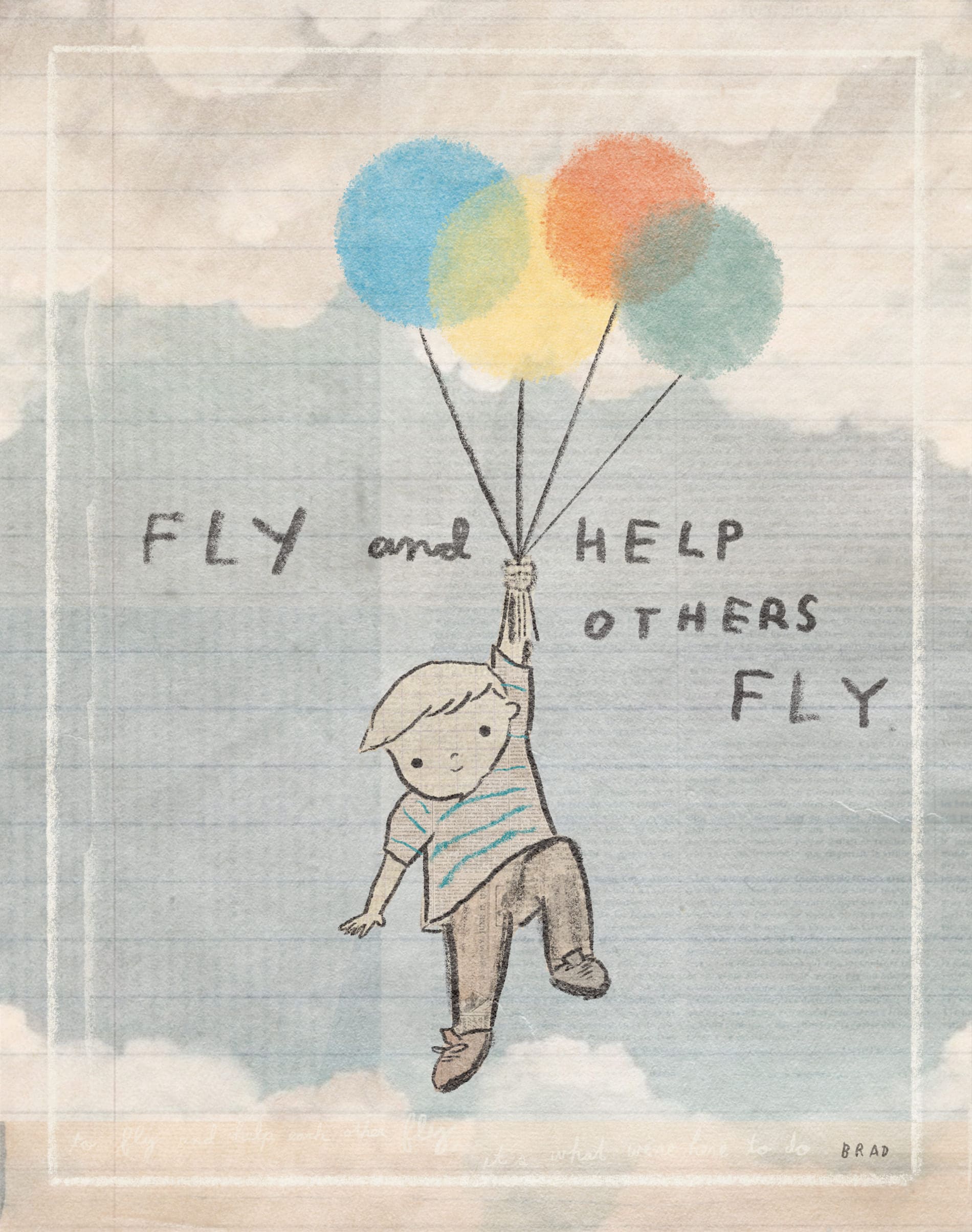 Fly and help others fly