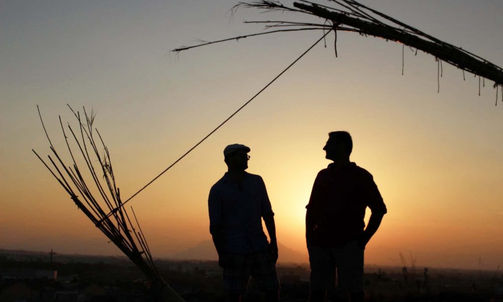 Jeremy and Jason in Spain